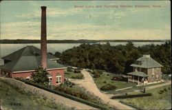Silver Lake and Pumping Station Postcard
