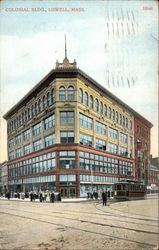 Colonial Building Postcard