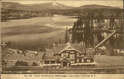 Hotel Strathcona - Shawnigan Lake Postcard
