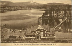 Hotel Strathcona - Shawnigan Lake Victoria, BC Canada British Columbia Postcard Postcard