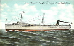 Steamer "Tionesta" Postcard