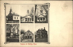 Scenes at Sterling, Mass Massachusetts Postcard Postcard