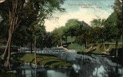 Dam at Merriam Hall, N Postcard