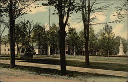 The Common Franklin, MA Postcard Postcard