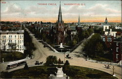 Thomas Circle Postcard