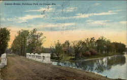 Lagoon Bridge, Pettibone Park Postcard