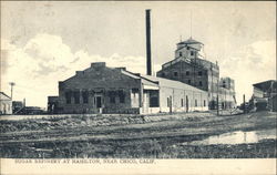 Sugar Refinery Hamilton, CA Postcard Postcard