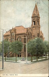 City Hall Building Postcard