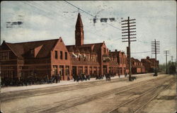 Union Depot Ogden, UT Postcard Postcard