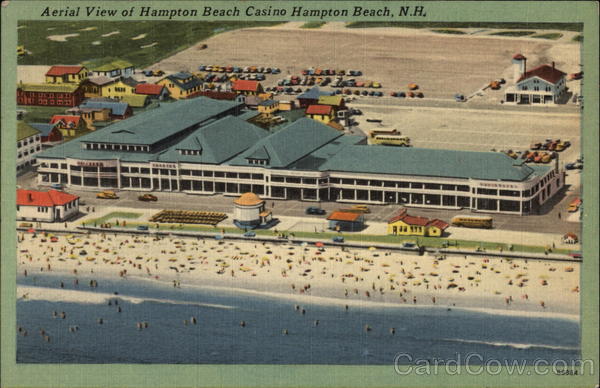 Aerial View of Hampton Beach Casino New Hampshire