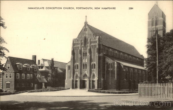 Immaculate Conception Church in Portsmouth New Hampshire