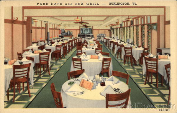 Park Cafe and Sea Grill Burlington Vermont