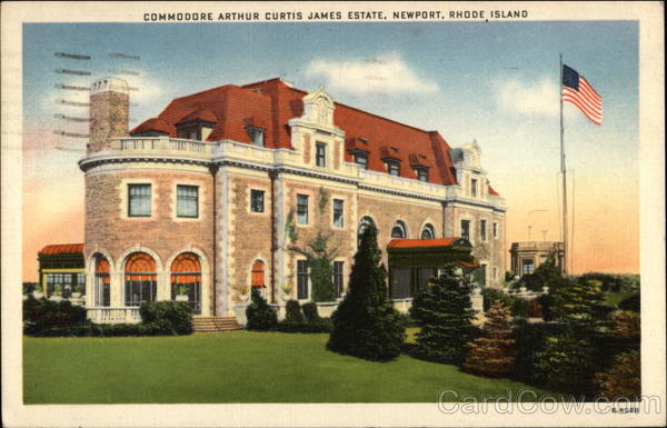 Commodore Arthur Curtis James Estate Newport Rhode Island