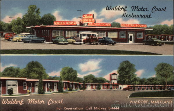 Waldorf Motor Court Maryland
