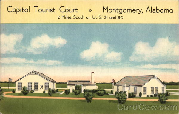 Capitol Tourist Court Montgomery Alabama