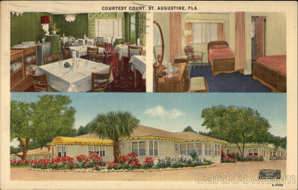 Courtesy Court St. Augustine Florida