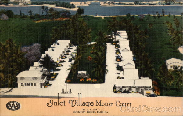 Inlet Village Motor Court Boynton Beach Florida