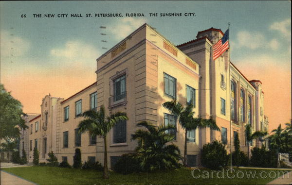 The New City Hall, The Sunshine City St. Petersburg Florida