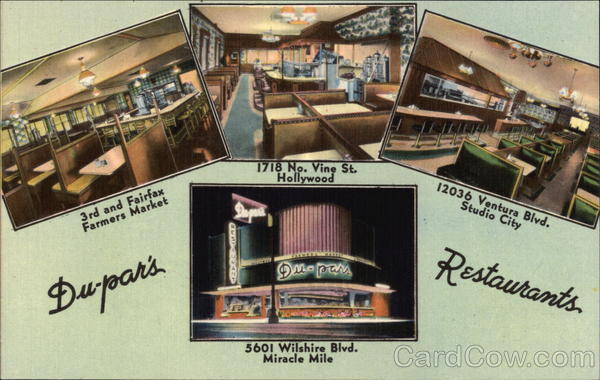 Du Par's Restaurants Los Angeles California