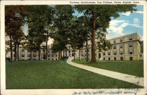 Vorhees Quadrangle, Coe College Cedar Rapids Iowa