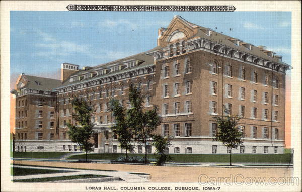 Loras Hall, Columbia College Dubuque Iowa