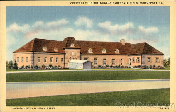 Officers Club Building at Barksdale Field Shreveport Louisiana