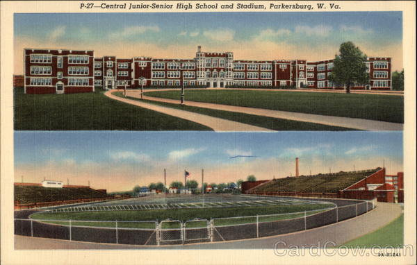 Central Junior-Senior High School and Stadium Parkersburg West Virginia