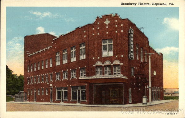 Broadway Theatre Hopewell Virginia