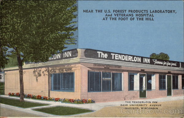 The Tenderloin Inn, 2438 University Avenue Madison Wisconsin
