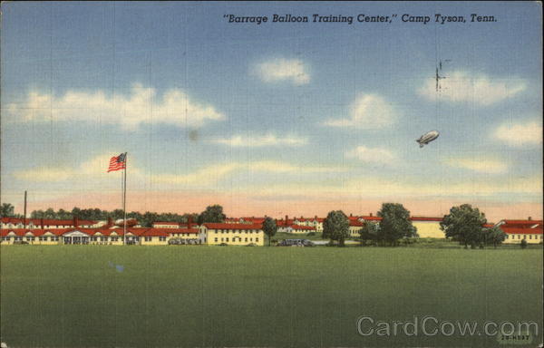 Barrage Balloon Training Center, Camp Tyson Paris Tennessee