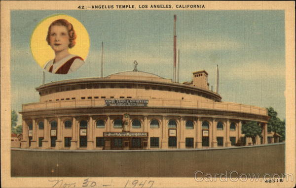 Angelus Temple Los Angeles California