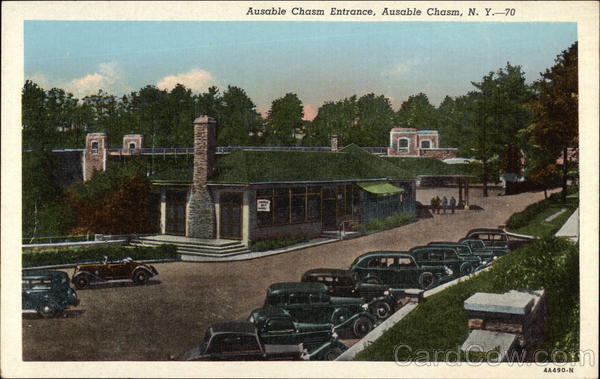 Ausable Chasm Entrance New York