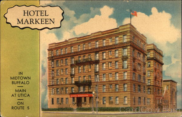 Hotel Markeen, Main at Utica on Route 5 Buffalo New York