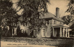 Kappa Kappa Kappa House, Dartmouth College Postcard