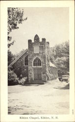 View of Elkins Chapel Postcard