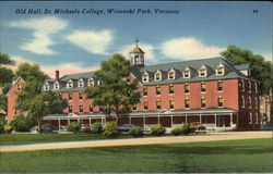 Old Hall at St. Michaels College Postcard