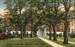 Twomey Hospital on West Calhoun Street Postcard