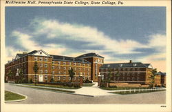 Pennsylvania State College - McElwaine Hall Postcard