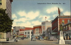 Independence Street View Postcard