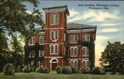 Main Building, Wilmington College Postcard