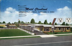 Motel Cleveland Postcard