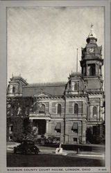 Madison County Court House Postcard