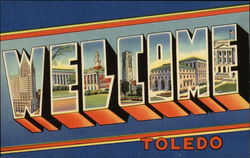 Welcome - Toledo Postcard