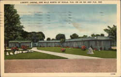 Liberty Cabins Ocala, FL Postcard Postcard