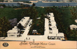 Inlet Village Motor Court Boynton Beach, FL Postcard Postcard