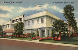 Coronado Hotel Clearwater Beach, FL Postcard Postcard
