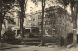 Purington Hall Farmington, ME Postcard Postcard