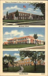 3 New Public Schools: McKinley School - Washington School - Lincoln School 3 New Public Schools: McKinley School - Washington School - Lincoln School