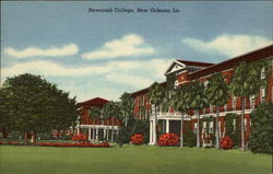 View of Newcomb College New Orleans, LA Postcard Postcard
