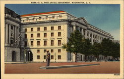 U. S. Post Office Department Postcard